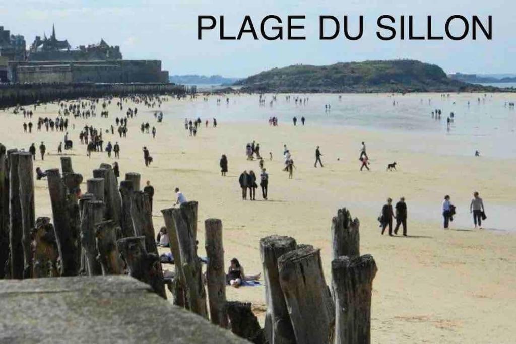 Appartement Vacances En Copropriete Avec Parking Saint-Malo Exterior photo